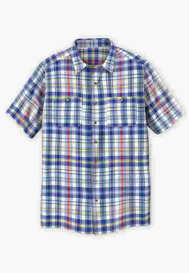 Short-Sleeve Linen Shirt image number 0