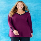 Suprema&reg; Studio Contrast Tunic image number null