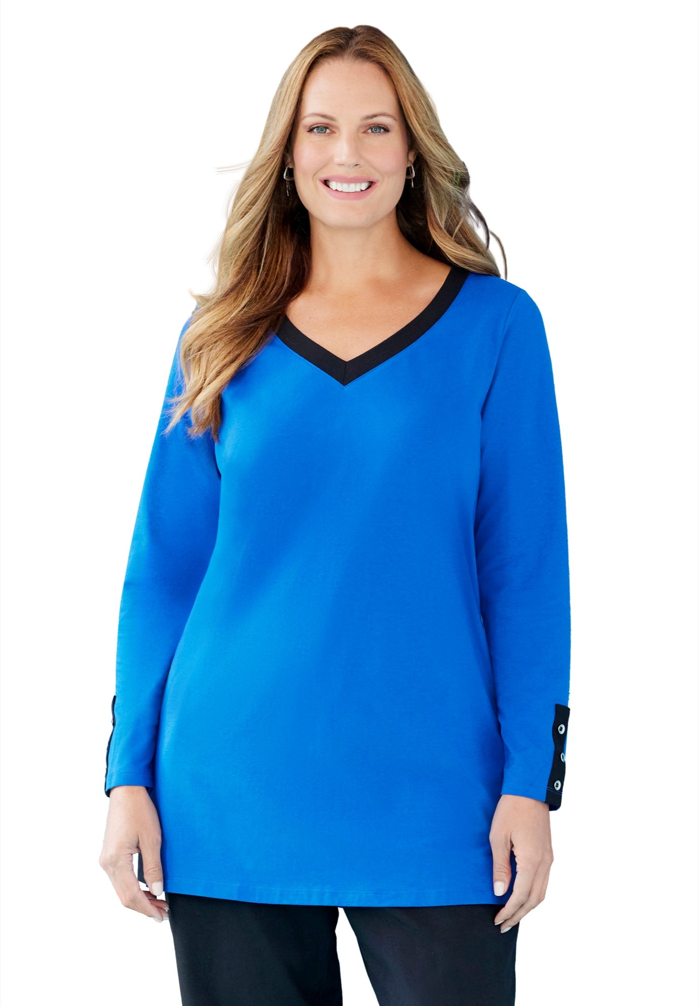 Suprema&reg; Studio Contrast Tunic image number 0