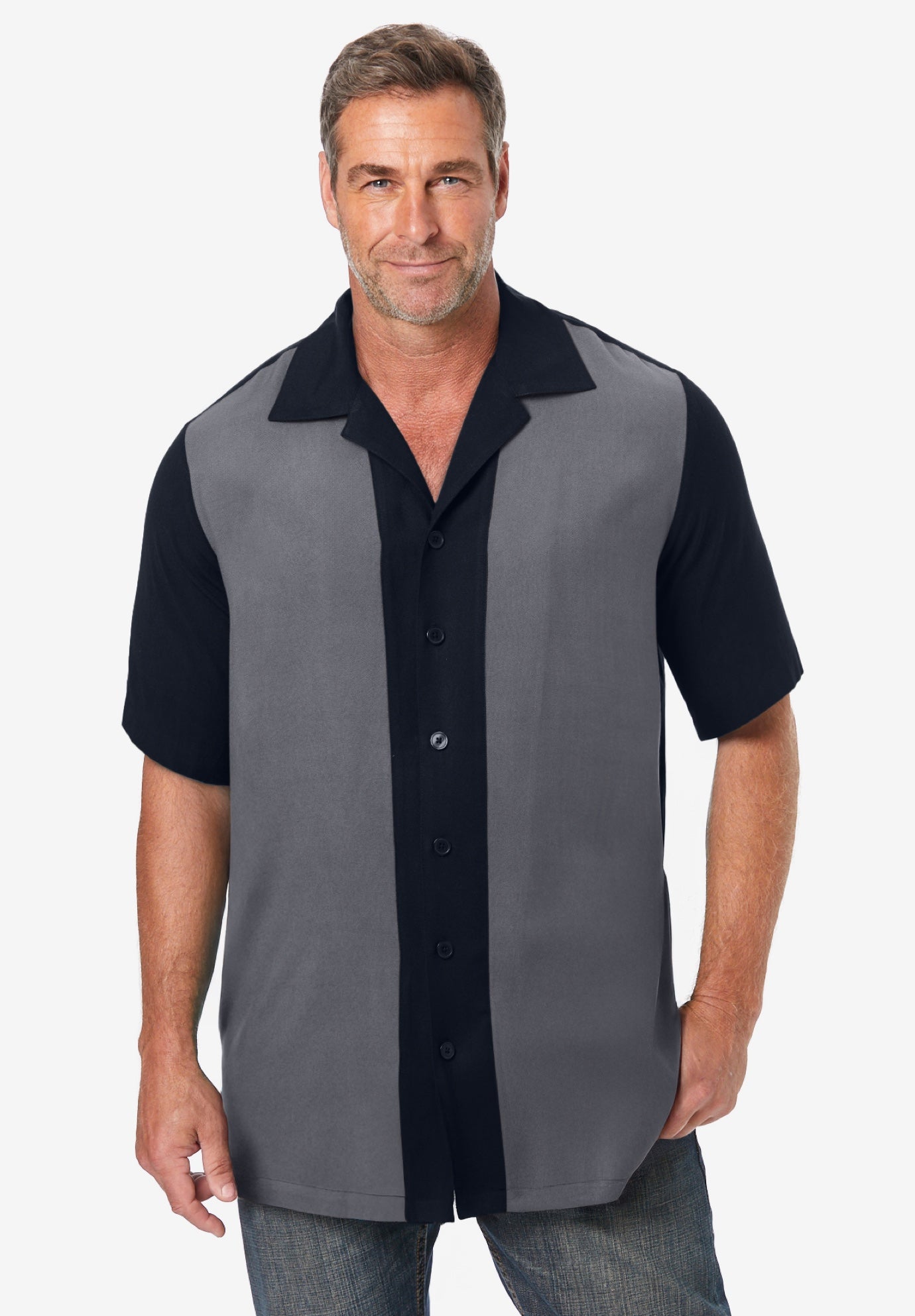 Colorblock Camp Shirt image number 0