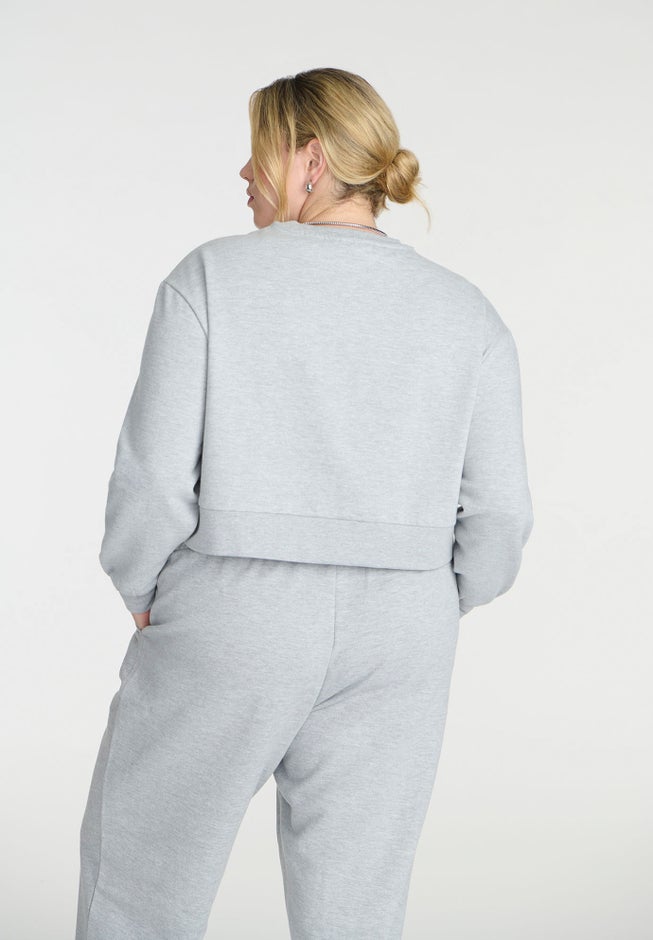 Knit Crew Neck Sweatshirt image number null