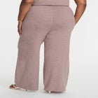 Knit Wide Leg Sweater Pant image number null