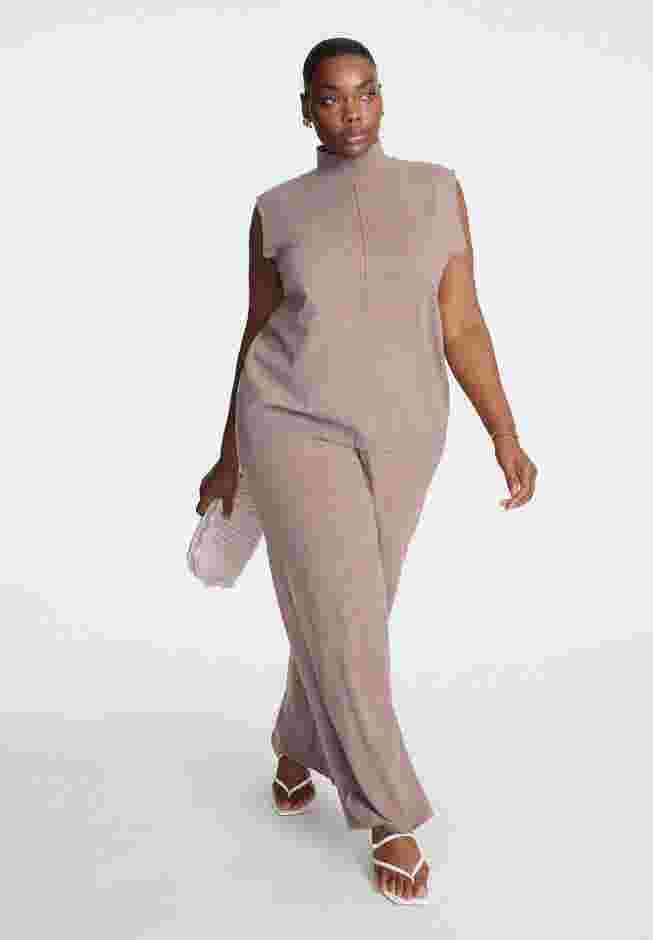 Knit Wide Leg Sweater Pant image number 0