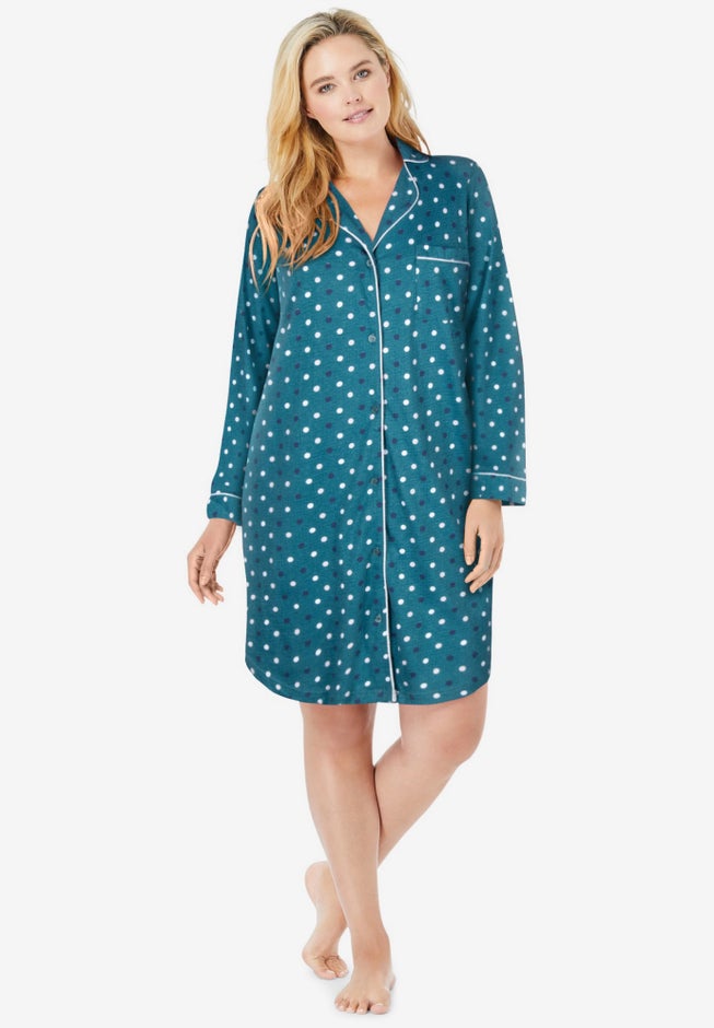 Knit Sleep Shirt  image number 0