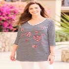 V-Neck Swing Tunic image number null