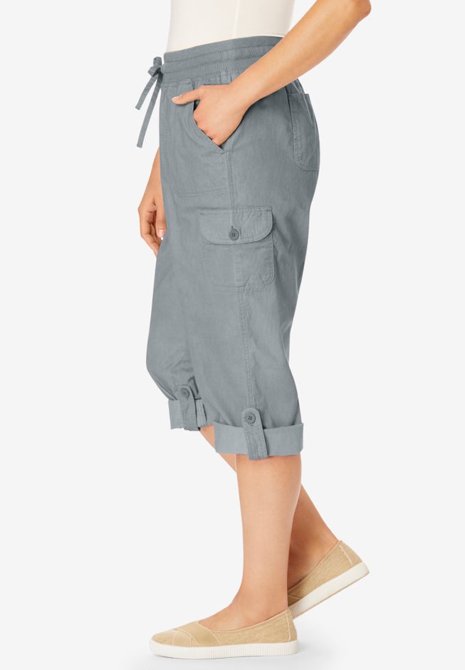 Convertible Length Cargo Capri/Bermuda image number 2