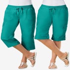 Convertible Length Cargo Capri/Bermuda image number null
