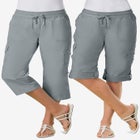 Convertible Length Cargo Capri/Bermuda image number null