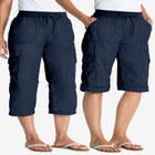 Convertible Length Cargo Capri/Bermuda image number null