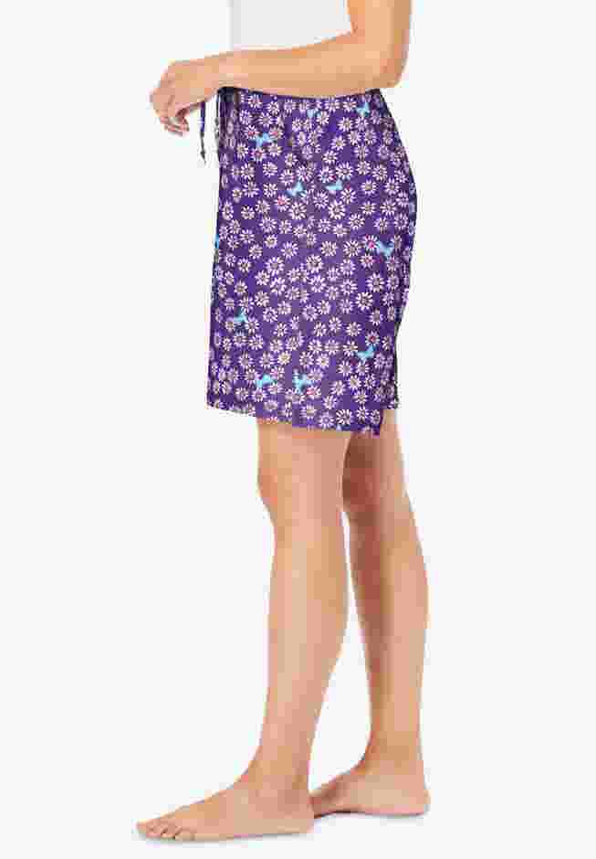 Print Pajama Shorts image number 2