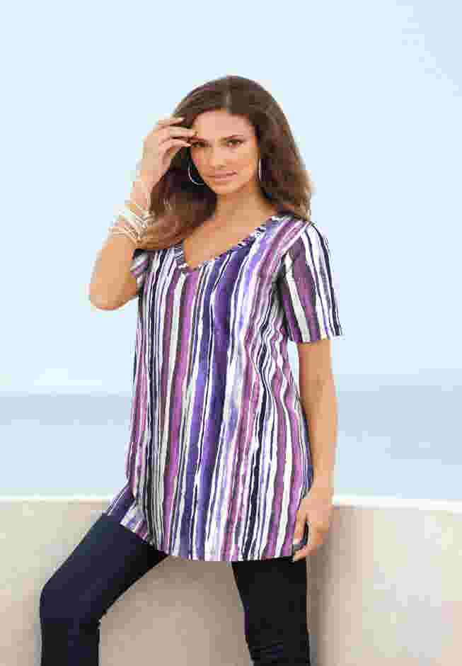 Studded Tie Dye Tunic image number 3