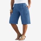 Plus Size Easy-Wear Bermuda Short image number 0