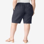 Plus Size Easy-Wear Bermuda Short image number null