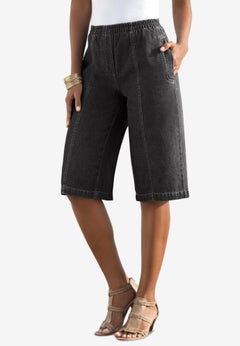 Plus Size Easy-Wear Bermuda Short