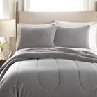Reversible Micro Flannel&reg; Sherpa 3-Pc. Comforter Set image number null