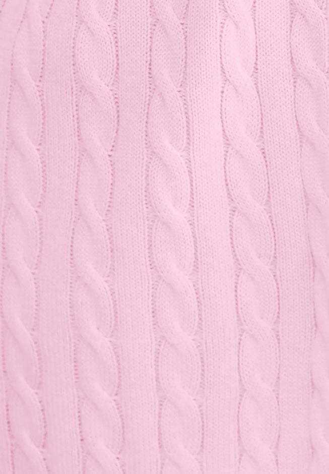 Cotton Cable Knit Cardigan Sweater image number 2