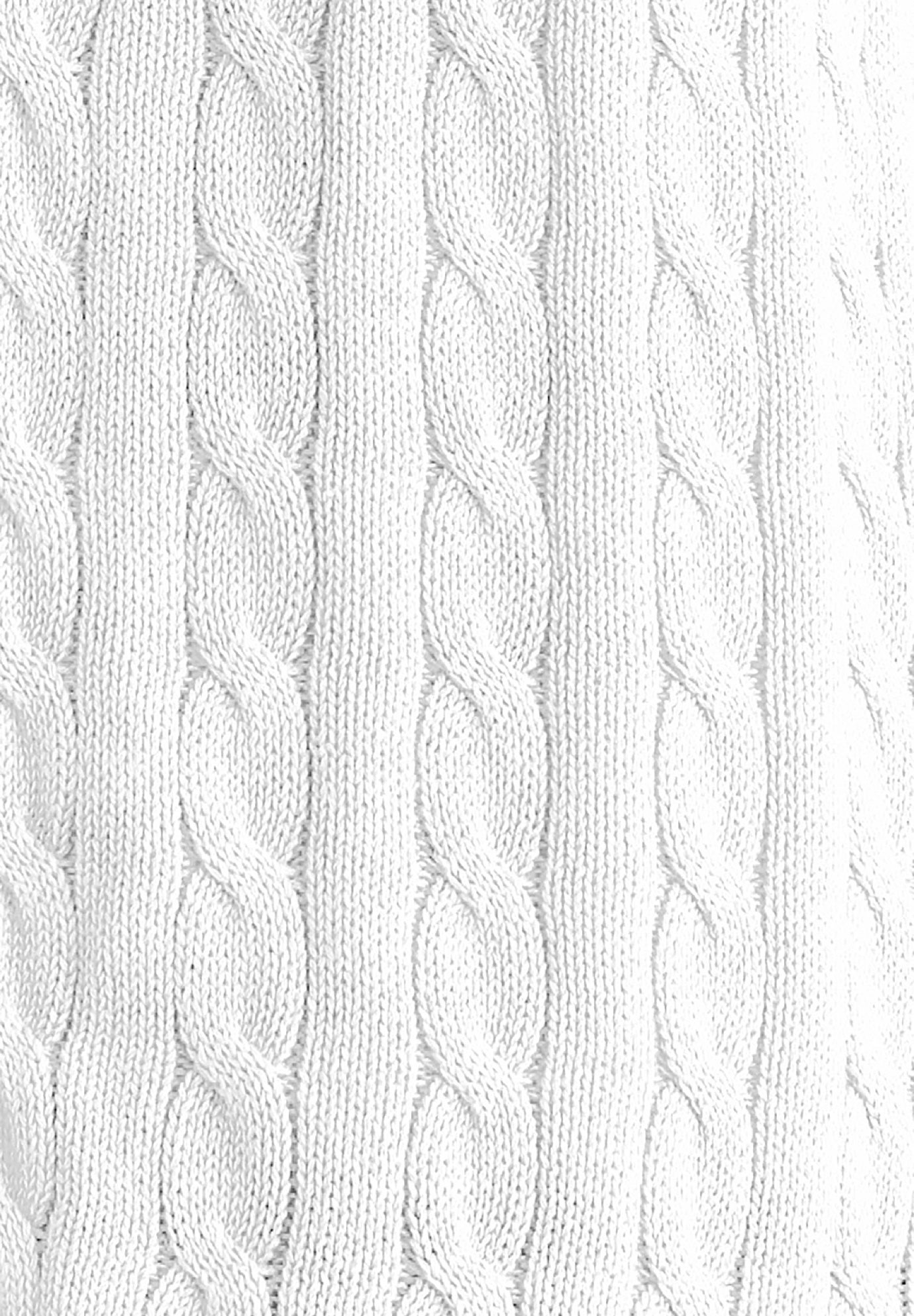 Cotton Cable Knit Cardigan Sweater image number 2