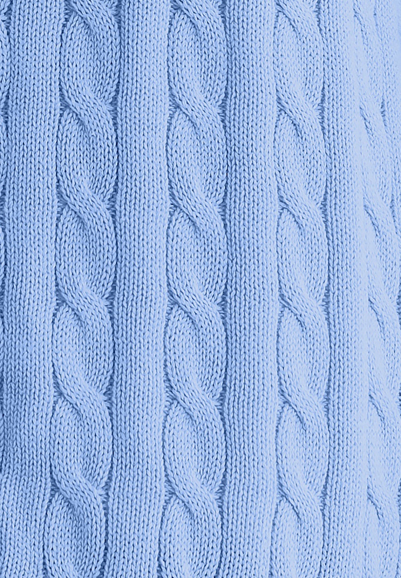 Cotton Cable Knit Cardigan Sweater image number 2