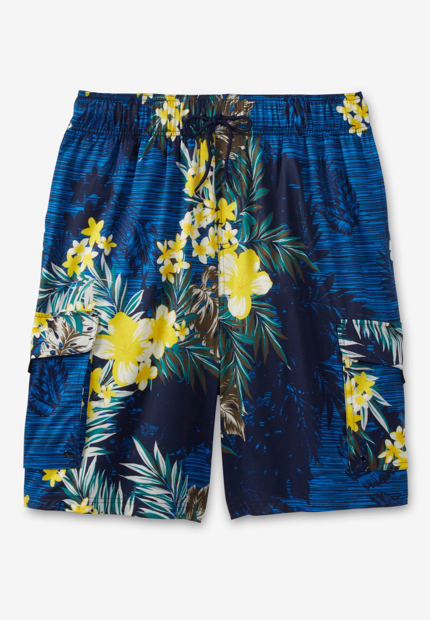 8" Flex Cargo Swim Trunks image number 5
