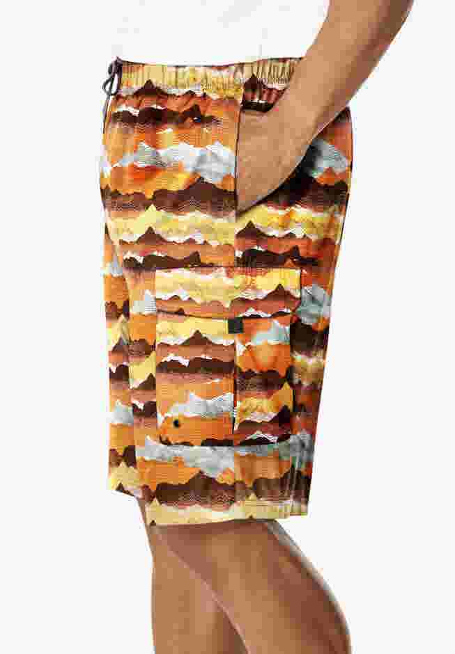 8" Flex Cargo Swim Trunks image number 2