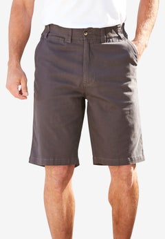 10" Flex Full-Elastic Waist Chino Shorts