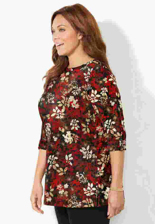 Suprema® Boatneck Tunic Top image number 2