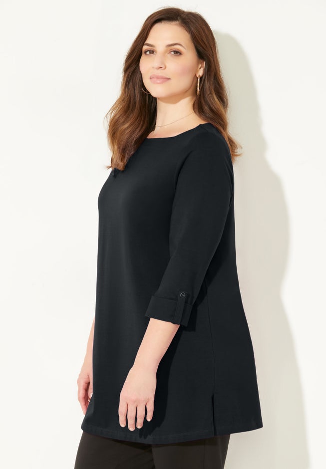 Suprema&reg; Boatneck Tunic Top image number 2
