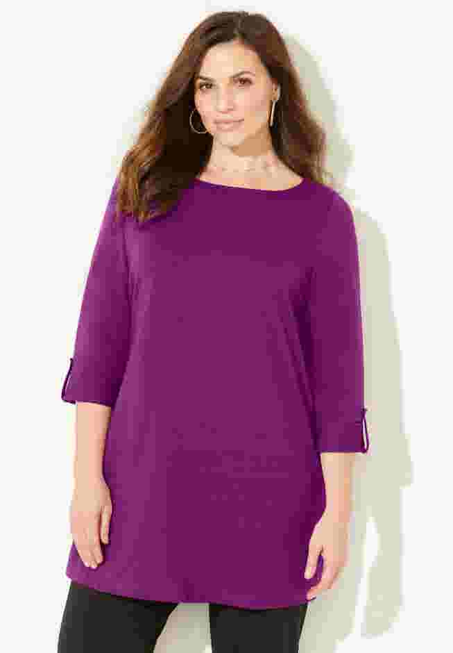 Suprema® Boatneck Tunic Top image number 0