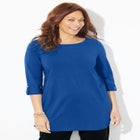 Suprema&reg; Boatneck Tunic Top image number null