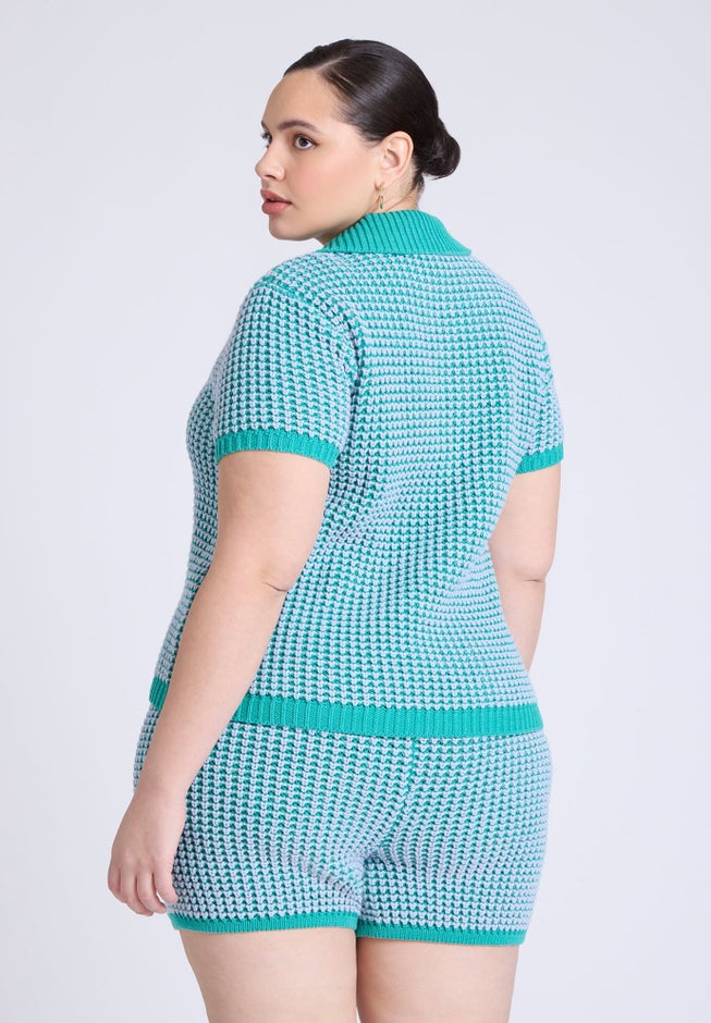 Knitted Easy Polo image number 1