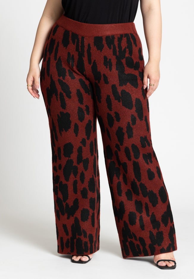 Intarsia Sweater Pant image number 1