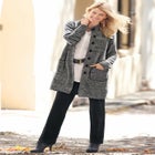 Straight-Leg Stretch Ponte-Knit Pull-On Pants image number null