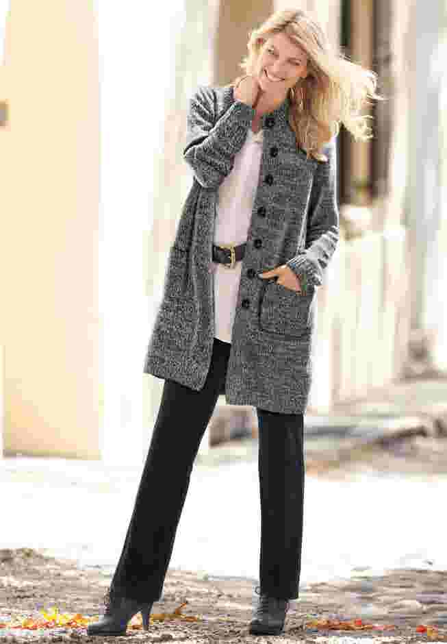 Straight Leg Ponte Knit Pant image number 5