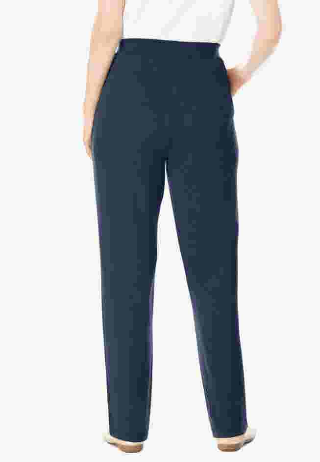 Straight Leg Ponte Knit Pant image number 1