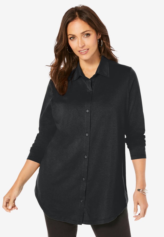 Boyfriend Shirt Tunic image number 0