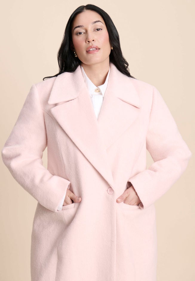 Textured Long Coat image number 2