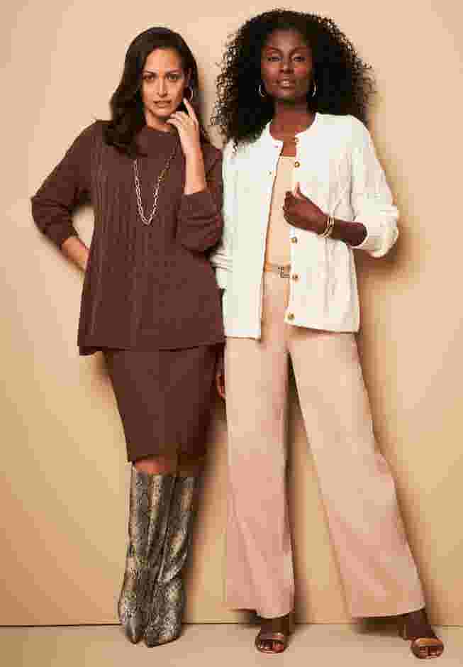 Cable Peplum image number 3
