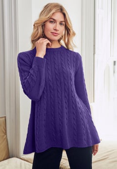 Cable Peplum