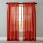 BH Studio Crushed Voile Rod-Pocket Panel image number 0