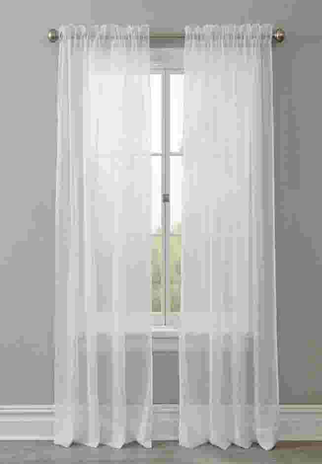 BH Studio Crushed Voile Rod-Pocket Panel image number 0