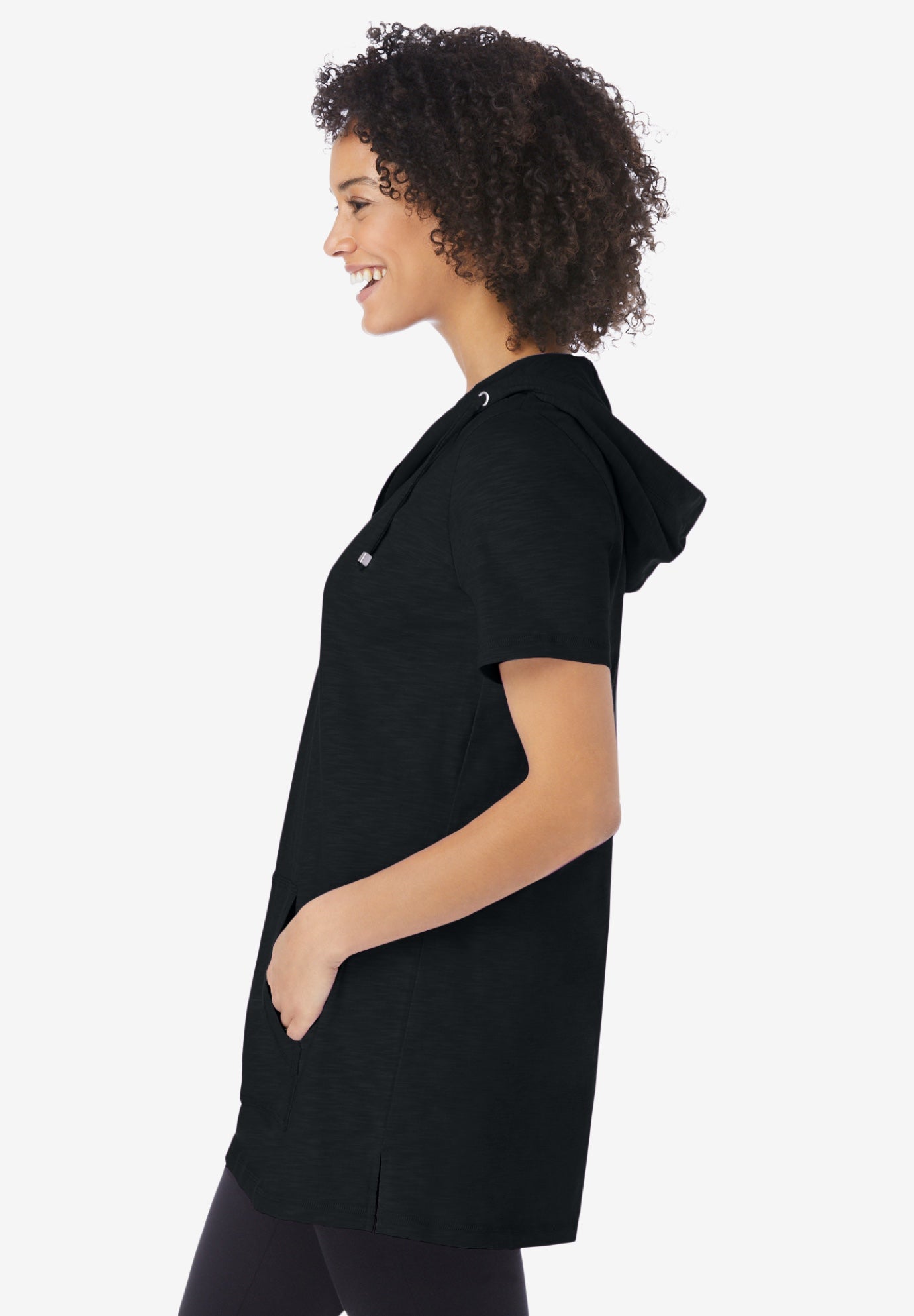 Short-Sleeve Hoodie image number 2