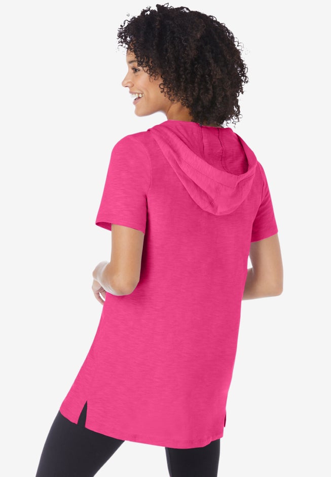 Short-Sleeve Hoodie image number 1