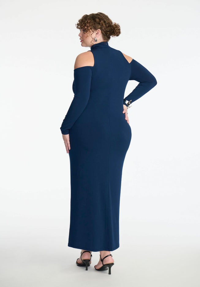 Dress W Shoulder Cutout image number 1