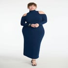 Dress W Shoulder Cutout image number null