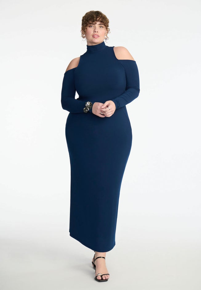 Dress W Shoulder Cutout image number 0