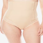 Shadow Stripe Shaper High-Waist Brief image number 0