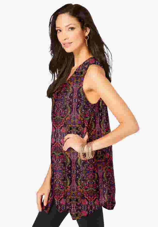 Sleeveless Angelina Tunic image number 3