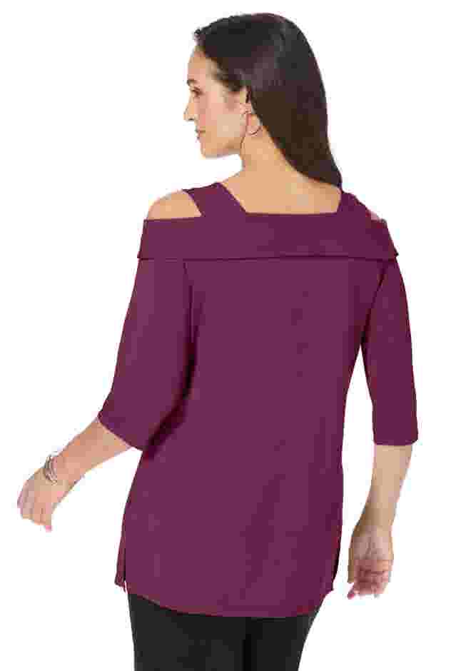 Cold Shoulder Top image number 1