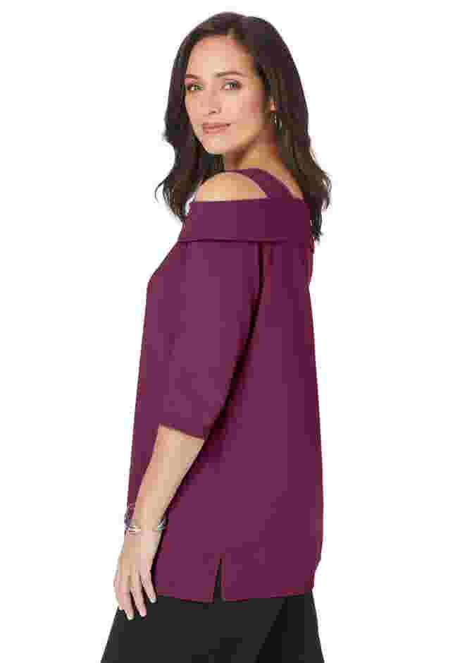 Cold Shoulder Top image number 2
