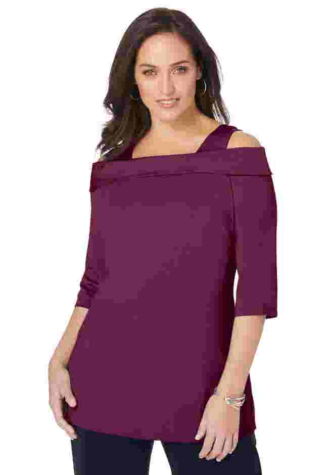 Cold Shoulder Top image number 0